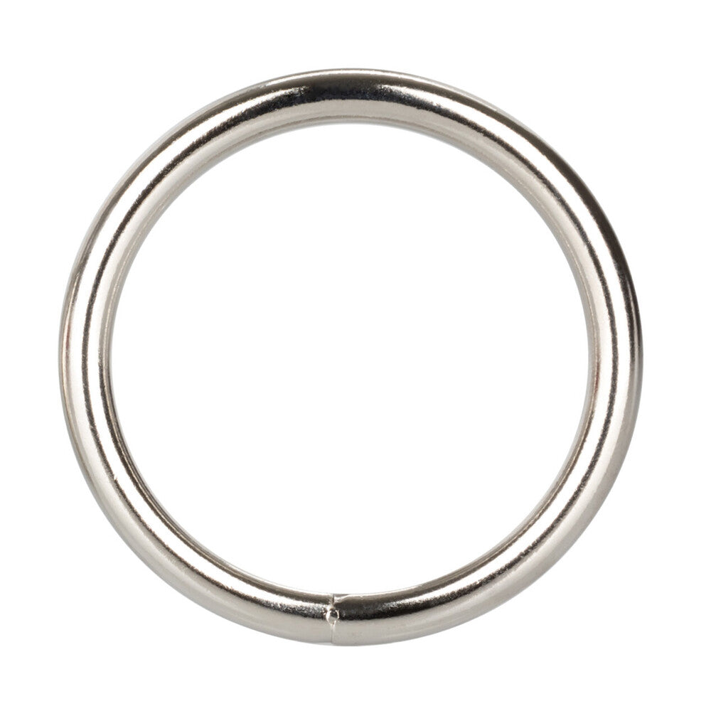 Large Silver Metal Cock Ring – Durable & Supportive Erection Enhancer