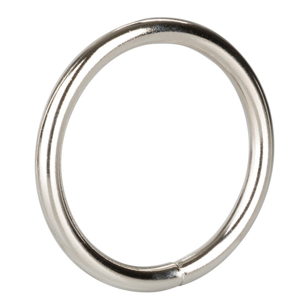 Large Silver Metal Cock Ring – Durable & Supportive Erection Enhancer