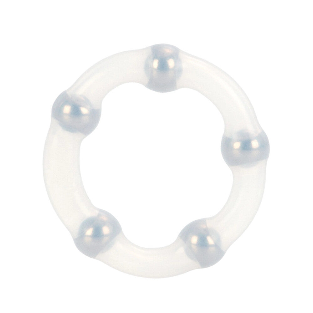 Metallic Bead Ring – Stretchy Enhancement Ring