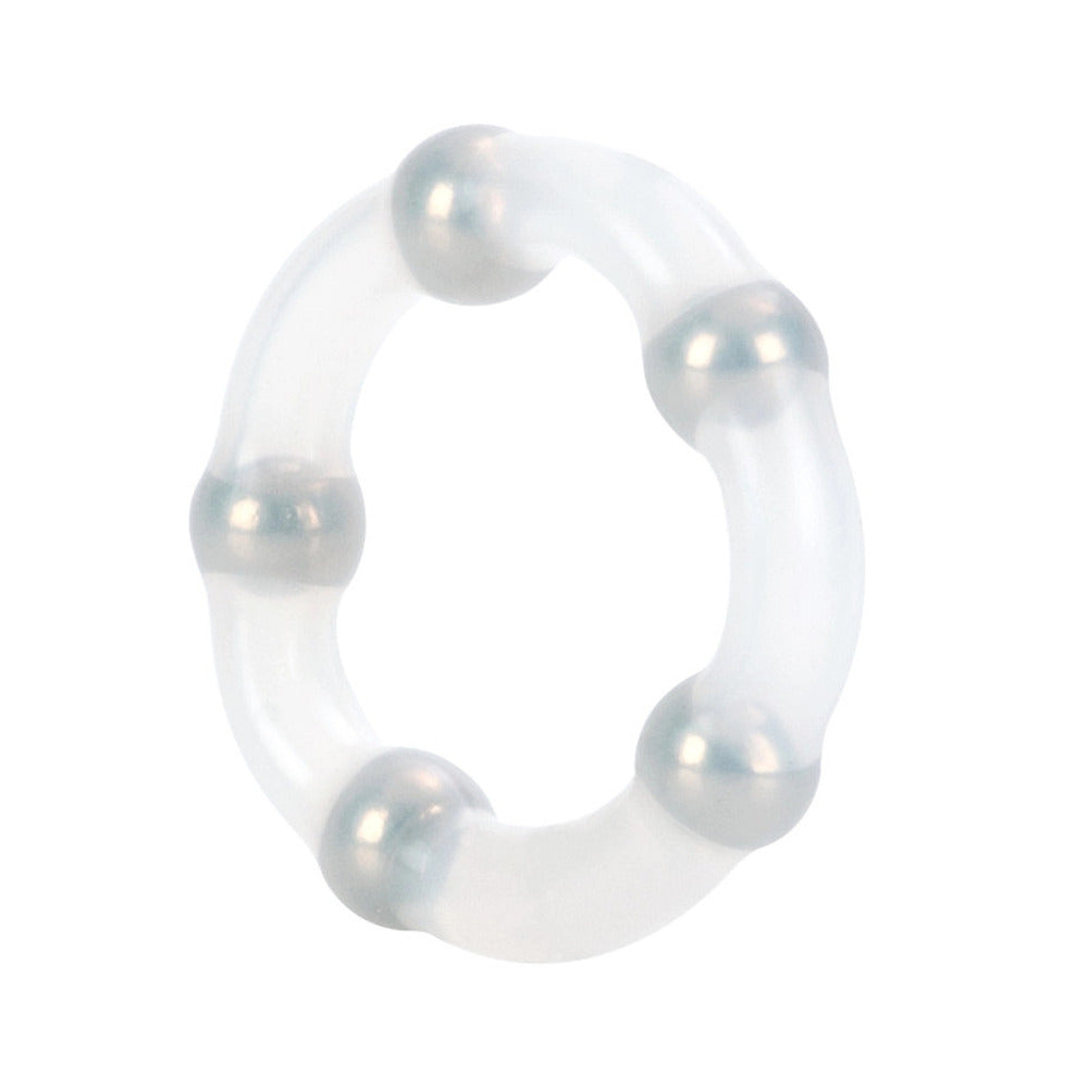 Metallic Bead Ring – Stretchy Enhancement Ring