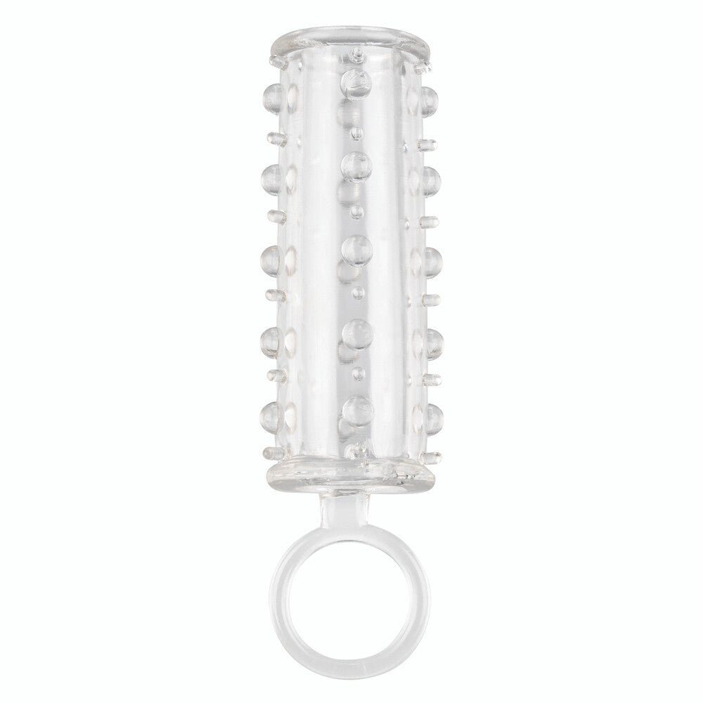 Girth & Length Sensation Enhancer – Beaded Penis Extension Sleeve