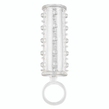 Girth & Length Sensation Enhancer – Beaded Penis Extension Sleeve