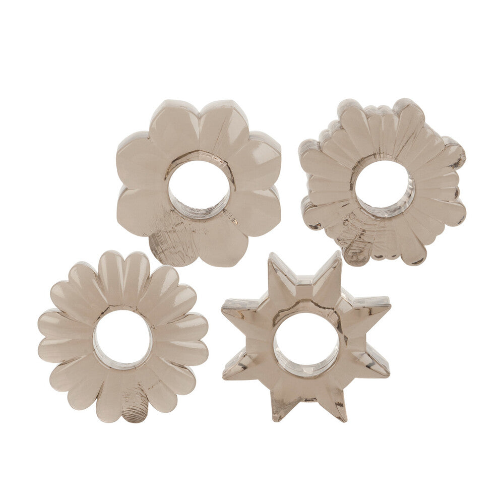 Basic Essentials 4 Rings Smoke – Set of Stretchy TRP Enhancers