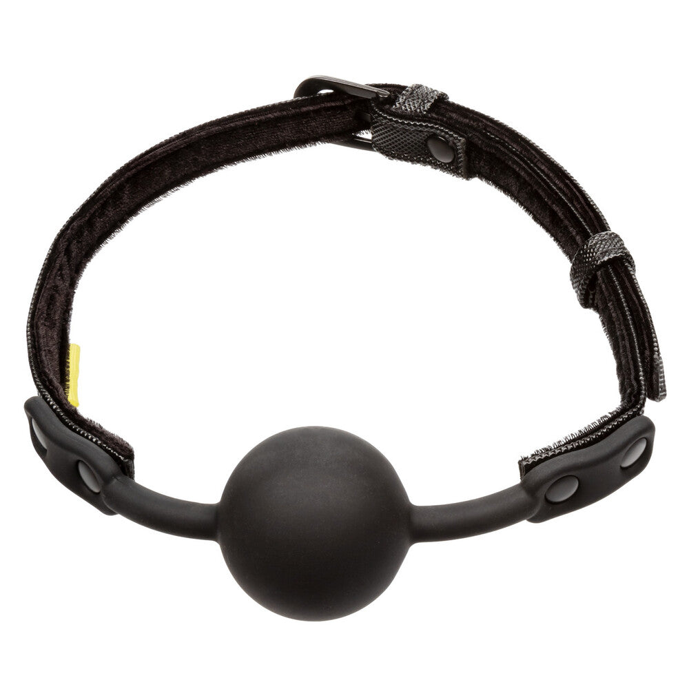 Boundless Vegan Leather Ball Gag with Body-Safe Silicone Ball