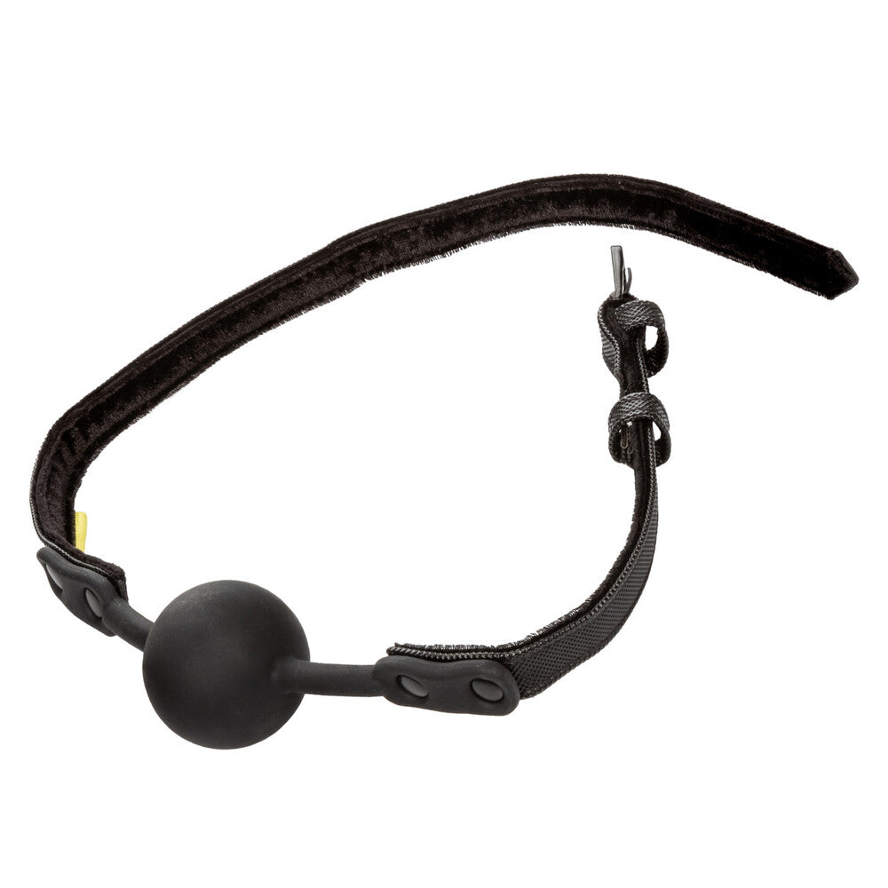 Boundless Vegan Leather Ball Gag with Body-Safe Silicone Ball