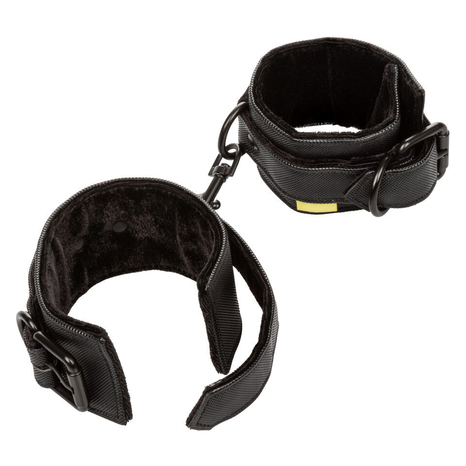 Boundless Adjustable Vegan Leather Wrist Cuffs with Detachable Clasps