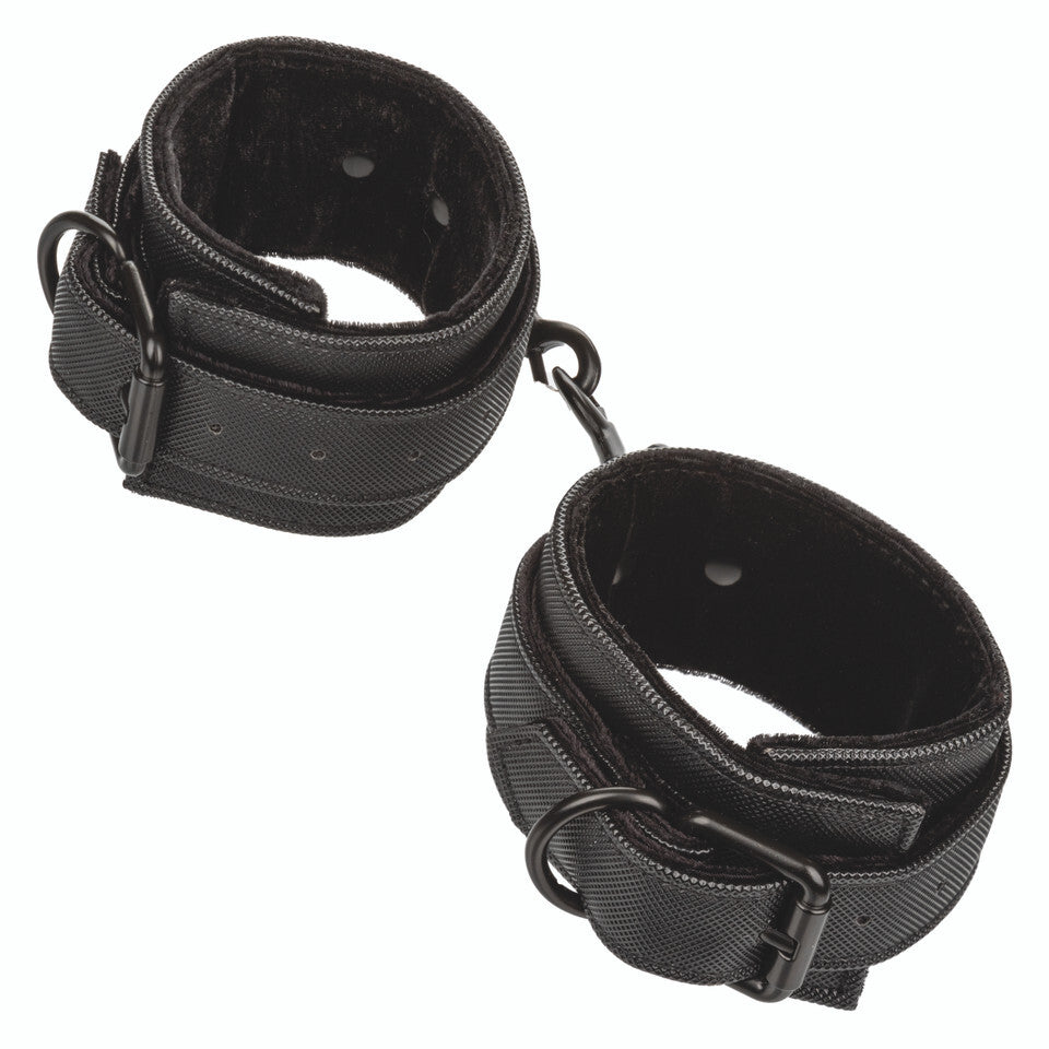 Boundless Adjustable Vegan Leather Ankle Cuffs with Universal Swivel Clasps