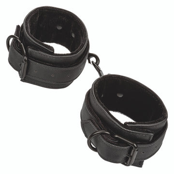 Boundless Adjustable Vegan Leather Ankle Cuffs with Universal Swivel Clasps