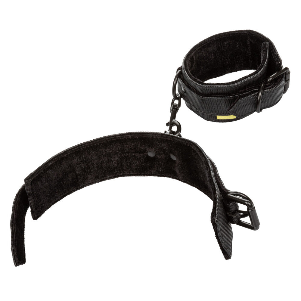 Boundless Adjustable Vegan Leather Ankle Cuffs with Universal Swivel Clasps