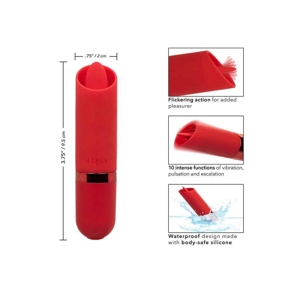 Kyst Flicker Mini Massager – 10-Function Flickering Tongue Vibrator