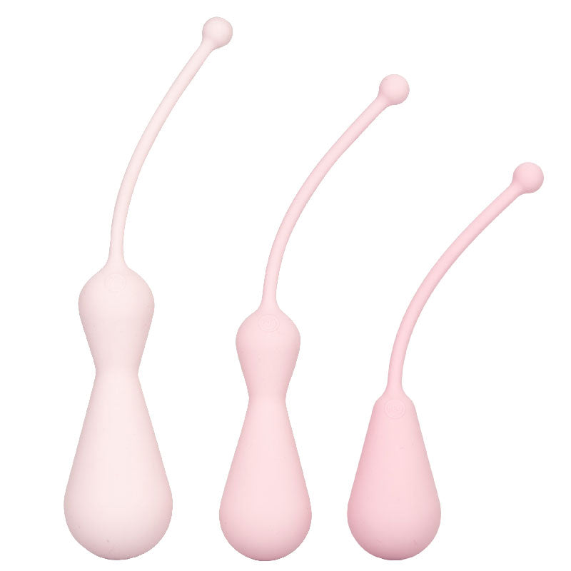 Inspire Weighted Silicone Kegel Training Kit – 3-Piece Pelvic Muscle Strengthener