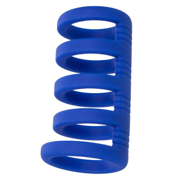 Admiral Xtreme Cock Cage – Triple Ring Silicone Erection Enhancer