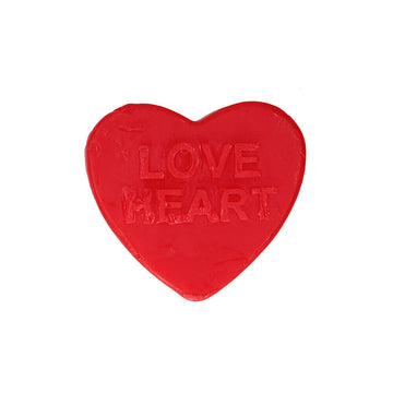 Love Heart Rose Scented Soap Bar – Romantic Red