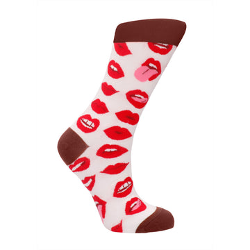 Lip Love Sexy Socks – Stylish Hosiery for Sizes 36 to 41
