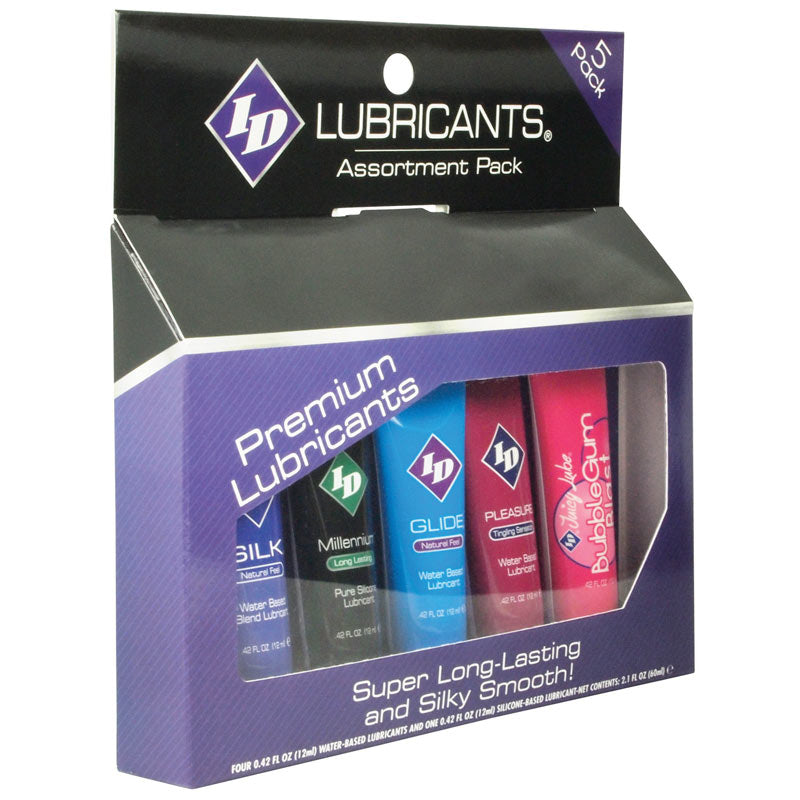 ID Sensual Lubricants 5-Pack – Variety Set for Ultimate Pleasure
