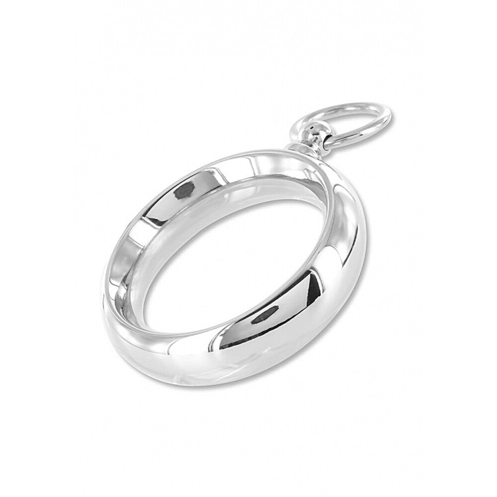 Donut Ring with O-Ring – Heavy Stainless Steel Cockring for BDSM Play