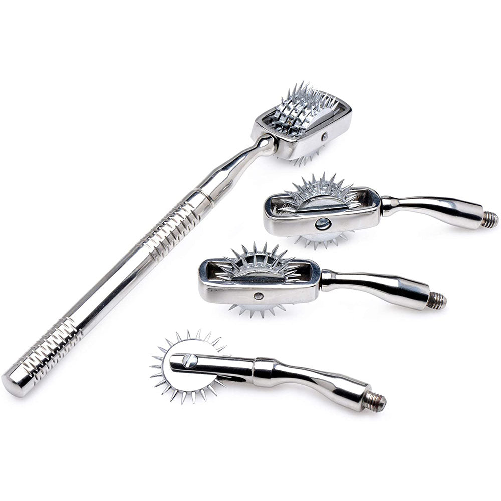 Interchangeable 4 Pinwheels Combo Set – Erotic Sensation Play Kit