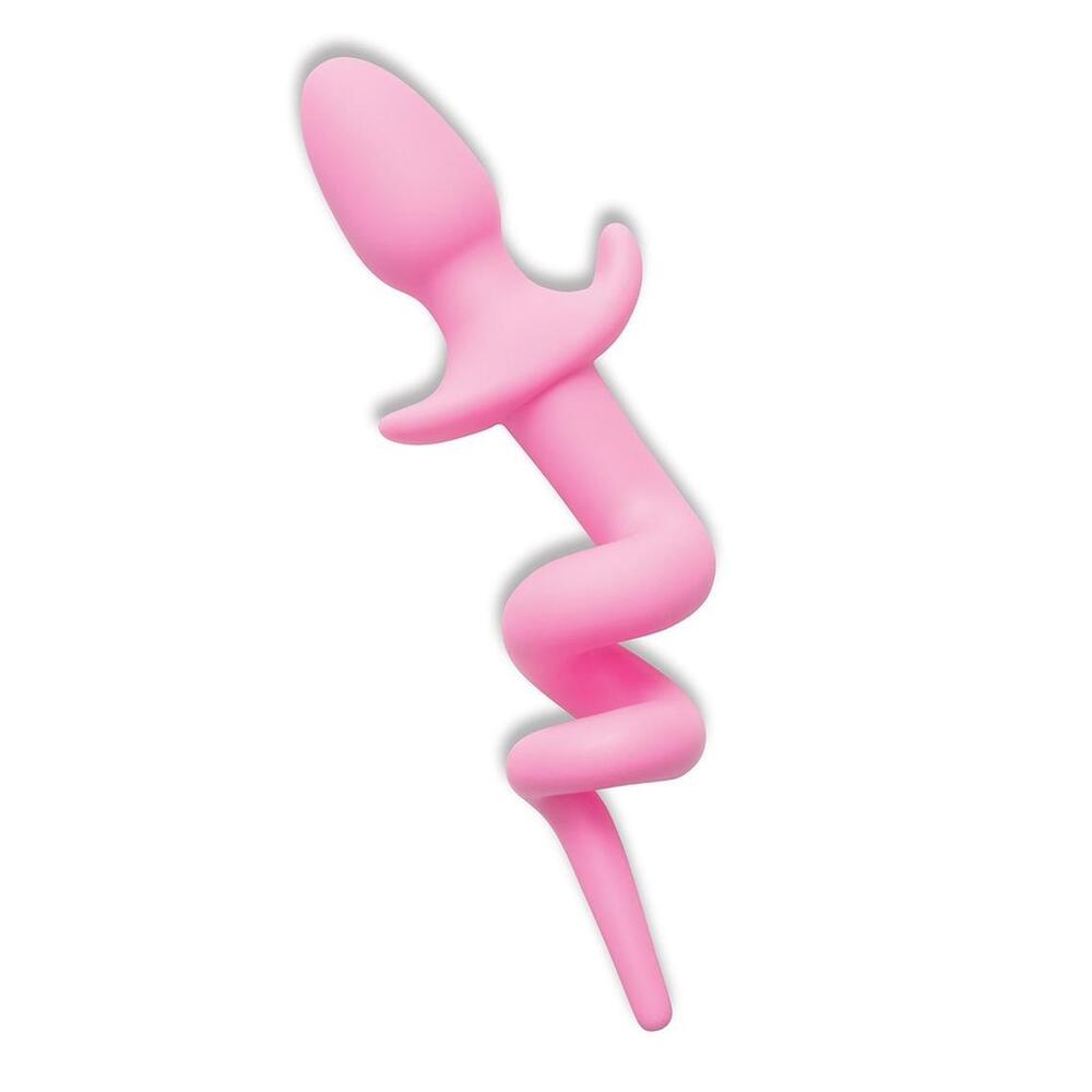 Silicone Piggy Tail Butt Plug – Cute Curly Tail & Body-Safe Design