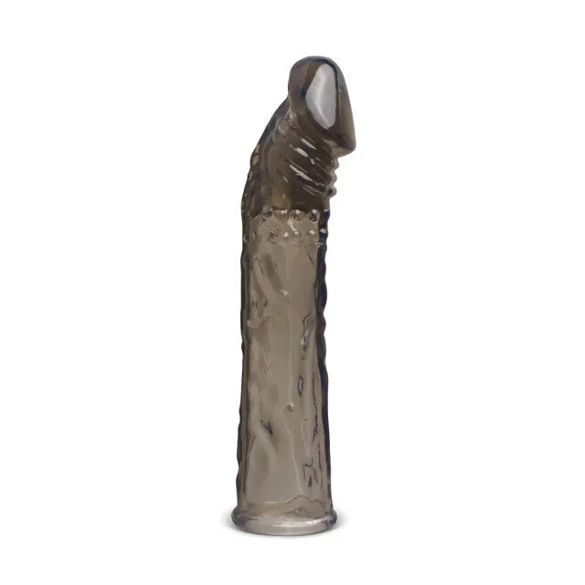 Jelly Penis Sleeve Extension – Adds 3 Extra Inches, Black