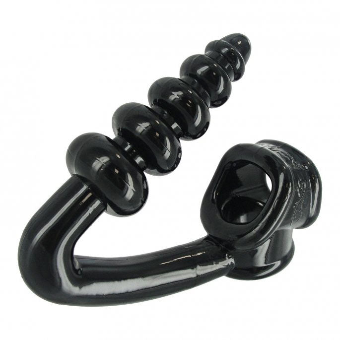 The Tower Cock Ring with Anal Plug – Erection Enhancer & Prostate Stimulator