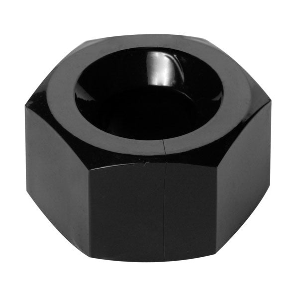Hex Heavy Duty TPE Cock Ring & Ball Stretcher – Black