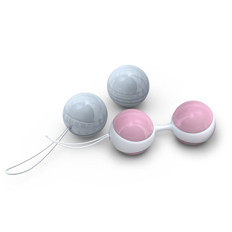 Lelo Luna Mini Beads Pink & Blue – Discreet Pelvic Strength Trainer