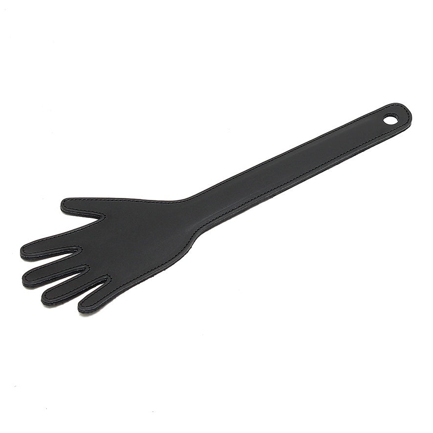Genuine Leather Hand Whip – 15 Inch BDSM Accessory