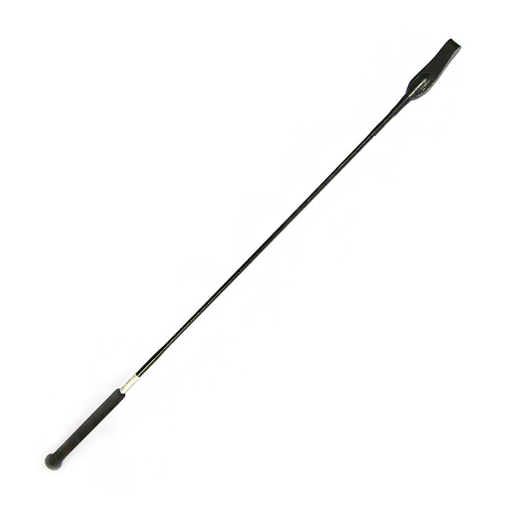 Medium Riding Whip – Carbon Fibre with Soft Handle & 22.5" Tail