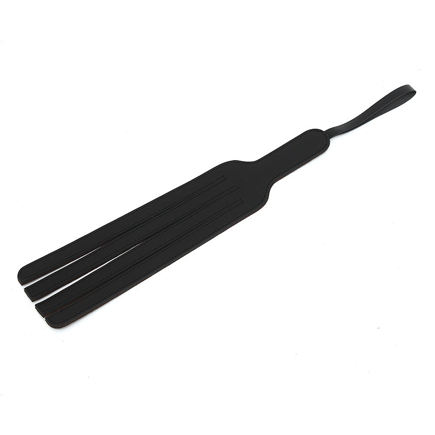 Genuine Leather Forked Paddle with Four Flexible Strands